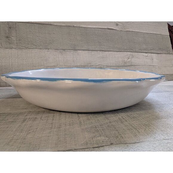 Grandmas Ceramic Pie Plate With Floral Design By Abbey Press - Picture 4 of 5